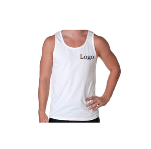 Camiseta sin mangas de algodón pesado, Logo personalizado 100% de algodón, marca, precio barato, alta calidad, HD 100% - Product Image 4