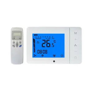 Digitale Koeling En Verwarming Ac Kamerthermostaat Voor Centrale Airconditioning Thermostaat Koelventilator