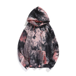 Meilleur prix personnalisé sweat à capuche tie dye pour hommes sweat à manches longues pour entraînement de gymnastique 100% coton pour la saison d'automne - Product Image 3