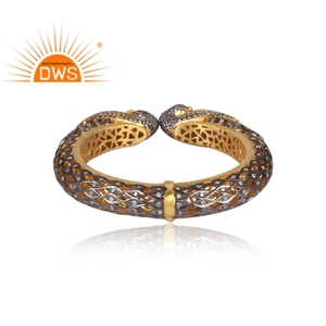 Tendance 925 naturel Zircon & Cz pierres précieuses bracelet en forme de paon conçu bracelet pour les femmes bijoux pour les femmes cadeau pour elle - Product Image 2