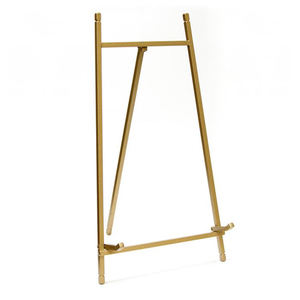 Small Gold <b>Metal</b> <b>Easel</b> - Product Image 1