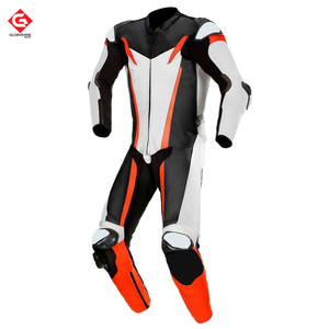 ชุดหนังขี่มอเตอร์ไซค์แบบชิ้นเดียว, ชุดแข่งรถหนังสำหรับผู้ชายเหมาะกับการตกและขาด - Product Image 5