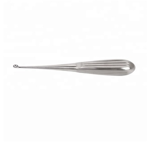 Curette à os Spratt manuelle, qualité allemande, acier inoxydable, certifiée CE, réutilisable, antirouille, avec garantie de 5 ans - Product Image 2