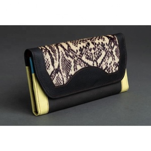 Cartera de cuero genuino para mujer, bolso de viaje, bolso de mano, cierre de cremallera, patrón de logotipo, billetera de alta calidad - Product Image 2