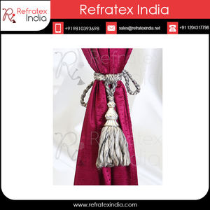 Embrasses à rideaux, tissu biologique - Product Image 5