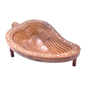 Hand Curved Decorative Fruit <b>Basket</b> <b>Stand</b> Custom Design Storage <b>Basket</b> Fruit <b>Vegetable</b> <b>Basket</b> Holder For Kitchen Usage - Product Image 5