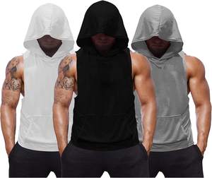 เสื้อฮู้ดแบบสวมหัว ยูนิเซ็กซ์ ผลิตจากผ้าขนสัตว์/ไนลอนโพลีเอสเตอร์ กันน้ำ เป็นมิตรกับสิ่งแวดล้อม ปักโลโก้ตามสั่ง คอตั้ง สำหรับผู้ชาย - Product Image 3