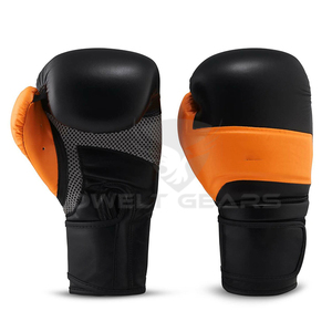 Gants d'entraînement de poinçonnage de haute qualité dernière conception pour la boxe de combat tailles 8oz 12oz 16oz en cuir PU d'origine pakistanaise - Product Image 1