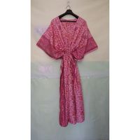 Vintage Seiden Kaftan Sommerkleid Brautparty Dusche Maxi Tunika Strandbekleidung Umstandsmode Brautjungfernkleid Natürliche Taille Geschenk Für Sie