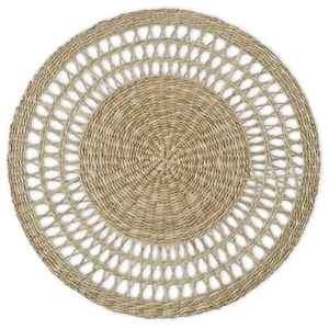 Manteles Individuales de ratán Natural hechos a mano, posavasos para decoración del hogar, artesanía, colección de nuevo diseño, venta al por mayor - Product Image 1