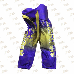 Maillot de football américain personnalisé OEM, respirant, antibactérien, séchage rapide, par sublimation – Derniers ensembles du fabricant - Product Image 6