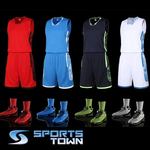 2018 Latest White Basketball Jersey Shorts Design High Quality Custom Men's Uniform Shirts with Sublimation Logo for Adults - Product Image 2