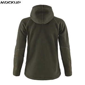 Sudadera con capucha de mezcla de algodón para hombre al por mayor, diseño único con color sólido, al mejor precio, forro polar ligero básico para el invierno - Product Image 2