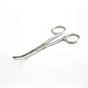 Pinces à tissus incurvées Bozemann en acier inoxydable de qualité supérieure, instrument médical chirurgical pour la gynécologie - Product Image 4