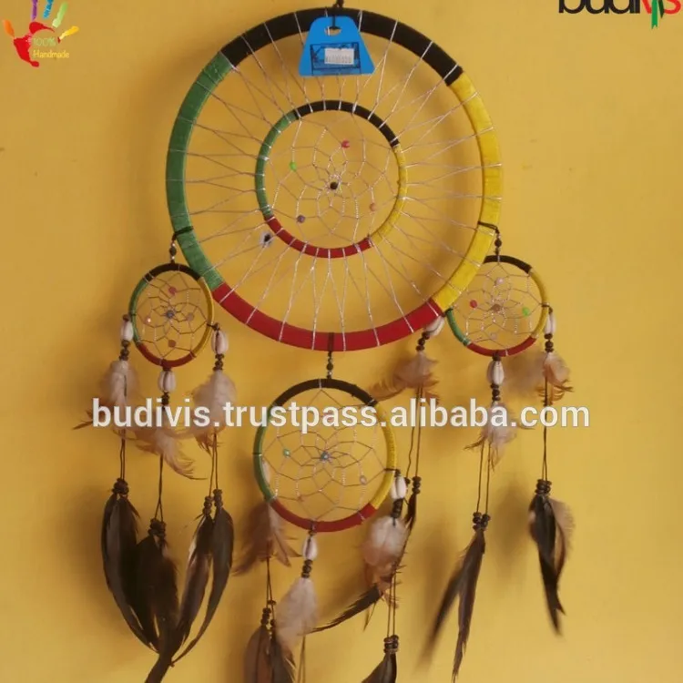 Bán Buôn Dream Catcher Chakra Dream Catcher Handmade Trang Trí Tường Treo Bộ Sưu Tập Tốt Nhất 2021