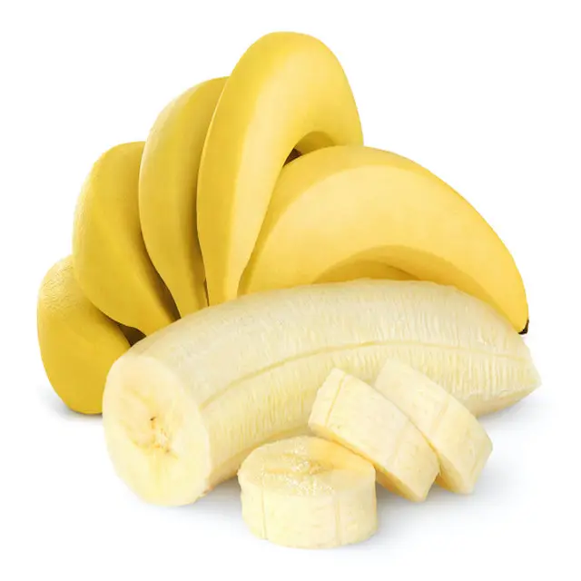 กล้วยคาเวนดิชคุณภาพสูงสำหรับขายส่งสีเหลืองสดและสีเขียว
