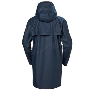 Unisex Universal Windproof Polyester Raincoat with Reflective Tape Fashion Style for Hiking & Travel Waterproof Custom Raincoat - Product Image 6