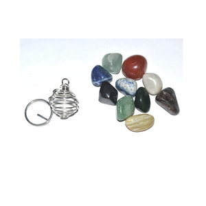 Mix Tumbled Stone Keychain Kit - Product Image 1