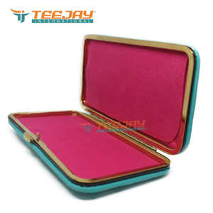 TEEJAY Magnifique étui de rangement magnétique en acier inoxydable plaqué or pour pinces, avec prise en main parfaite, durable, logo personnalisé, multi-méthodes - Product Image 3