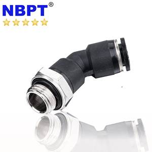 <span class=keywords><strong>PL</strong></span> pnömatik dirsek itme-in bağlantı tüp montaj ile BSPT/BSPP/NPT konuları PBT & pirinç malzeme tek dokunuşla bağlantı - Product Image 4