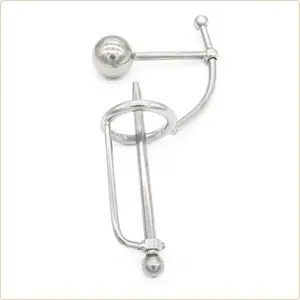 Stimulating anal hook with adjustable ball for Unisex Uses 