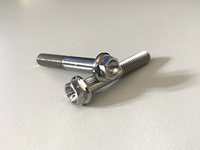 Composants de vélo OEM, PVD CNC personnalisés, titane de qualité 6AL4V, teneur en Ti 99,5 %, usage industriel, boulon en titane taïwanais