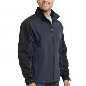 MENS <b>WORK</b> SOFT SHELL JACKET <b>FLEECE</b> LINED BREATHABLE BLACK SOFTSHELL JACKETS COAT - Product Image 2
