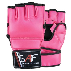 GAF Gants de boxe imprimés sur mesure en cuir de vachette véritable Vente en gros Pu Cuir OEM Logo Emballage Couleur Matériau Origine Lieu Modèle - Product Image 1