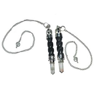 Péndulo curador de chakras facetadas, orgón, para practicar la técnica - Product Image 2