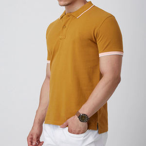 Camiseta Polo de Manga Corta para Hombre REEDOT SPORTS, 100% Algodón Suave Lavado, Logotipo Personalizado Bordado, Camisetas Polo de Piqué - Product Image 5