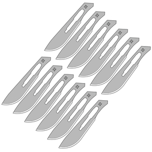 Lame de scalpel chirurgical #   22 instruments chirurgicaux de base - Product Image 1