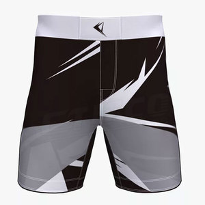 Shorts de combat MMA en coton/polyester extensible en gros - Durables, légers, couleur/taille personnalisables, séchage rapide, respirants, unisexe, adulte - Product Image 1