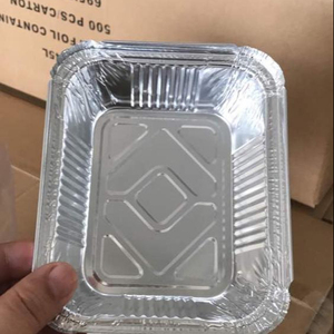 Chất Lượng Cao Dùng Một Lần Nhôm Lá Container Bán Buôn Nhôm Pan Lá Hộp Hộp Thực Phẩm Container Với Nắp - Product Image 4