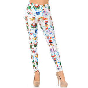 OEM personalizado impreso leggings cintura alta señoras compresión gimnasio desgaste Fitness Yoga pantalones para las mujeres - Product Image 1
