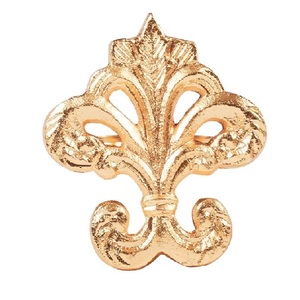 Anneaux de serviette en métal écologiques les plus vendus, plaqués or, décoration de table classique de luxe pour cadeaux, dernière arrivée - Product Image 4