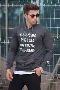 <b>Men</b> Fashionable Elegant <b>Sweatshirt</b> OEM - Product Image 3