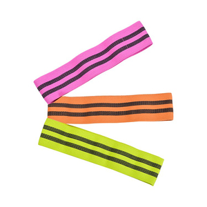 Fabric Hip <b>Circle</b> Resistance Band Yoga Training Band Reflective Design Fitness Hip Bands Factory Price - Product Image 1