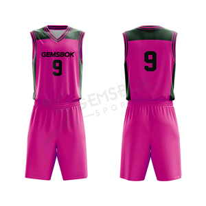 Ensembles d'uniformes de basket-ball personnalisés pour hommes QuickDry sublimé respirant confortable vente en gros vêtements de basket-ball avec impression personnalisée - Product Image 6