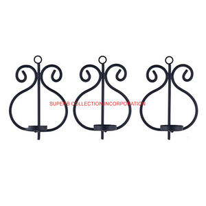 Pas cher Noir Fer Mur Scone - Product Image 1