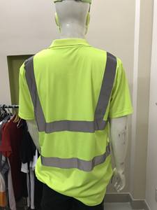 Polo unisexe à manches courtes de haute qualité vêtements de travail à séchage rapide et respirants pour hommes tissu tricoté solide formel prix bon marché - Product Image 3