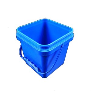Thực Phẩm Lớp Top Chất Lượng Đen 25 L Nhựa Vuông Xô - Product Image 4