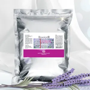 Iso Gmp Koreaanse Cosmetica Beauty Saloon Gebruik Beste Natuurlijke Voedende Hydraterende Lavendel Gezicht Massage Modellering Masker 1Kg
