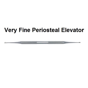 เครื่องมือสัตวแพทย์ลิฟท์ปลายตรงทำจากสแตนเลสคุณภาพเยอรมัน - Product Image 3