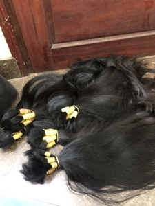 ผมแท้แบบไม่ผ่านกระบวนการผมทอผมธรรมชาติสีดำเวียดนาม - Product Image 4