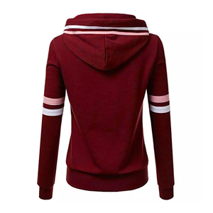 Hoodies décontractés pour femmes, 100% coton, tricotés pour l'hiver, à la mode, avec motif floral imprimé, logo personnalisé sur le devant, écologiques - Product Image 5