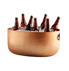 Large Outdoor Party <b>Wine</b> Bottle Chiller Copper and Steel Ice Tub Manufacturer Custom Design Handmade <b>Wine</b> Tub Wholesale - Product Image 1