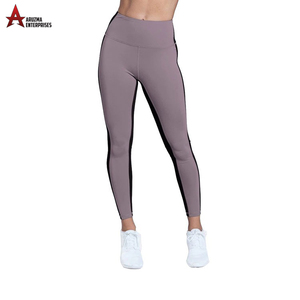 Mallas de gimnasio de cintura alta personalizadas para mujer, nuevo estilo, realce de glúteos, botín, patrón sólido - Product Image 6