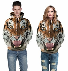 Suministro de fábrica Diseño Mujeres Hombres Sudadera con capucha Camiseta Sublimación Suéter de algodón hombres sudaderas con capucha suéter - Product Image 3