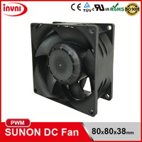 SUNON 12V DC Axial Ventilateur 80x80x38mm (PF80381BX-D030-S99)