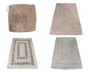 Tapis de sol en Jute tressée à la main, 10x10 pieds, vente populaire, qualité supérieure, en Jute - Product Image 4